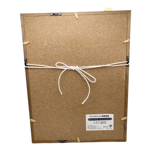 らき☆すた プリントサイン入り複製原画 @ 美水かがみ 角川キャラクターコレクション2011夏