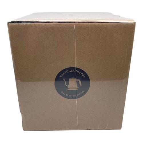 BALMUDA (バルミューダ) 電気ポット KPT01JP-BK 0.6L 程度S(未使用品)