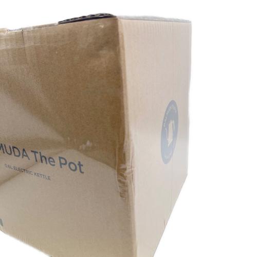 BALMUDA (バルミューダ) 電気ポット KPT01JP-BK 0.6L 程度S(未使用品)