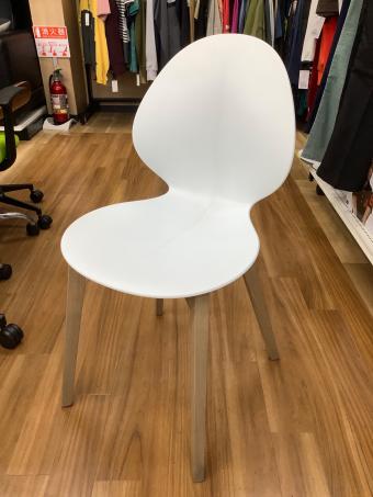 CALLIGARIS (カリガリス) ダイニングチェアー ベージュ×ホワイト P6040 バジル