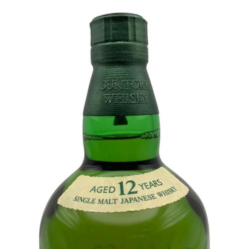 サントリー ジャパニーズウィスキー @ 700ml 白州 12年 未開封