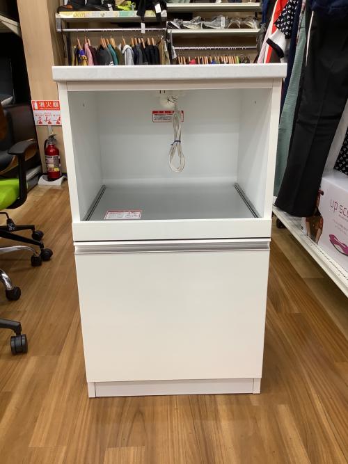 高橋木工所 (タカハシモッコウジョ) レンジ台 ホワイト×グレー