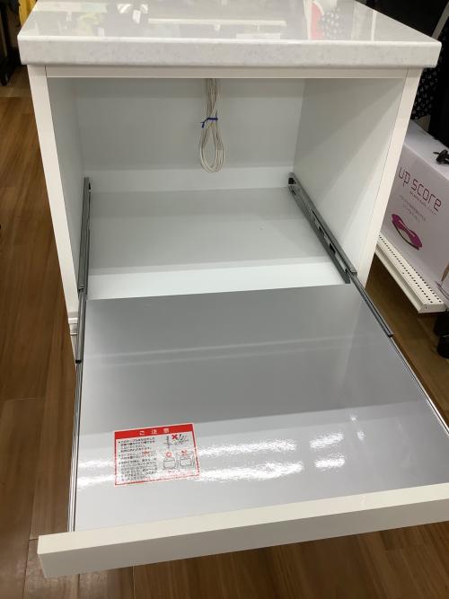 高橋木工所 (タカハシモッコウジョ) レンジ台 ホワイト×グレー