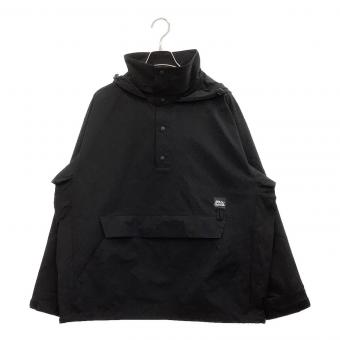 Abu Garcia (アブガルシア) フィッシングウェア メンズ SIZE L ブラック ウォーターレジスタント フィッシングアノラック