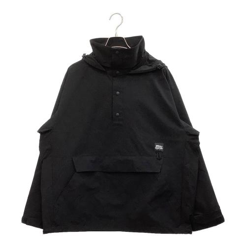 Abu Garcia (アブガルシア) フィッシングウェア メンズ SIZE L ブラック ウォーターレジスタント フィッシングアノラック