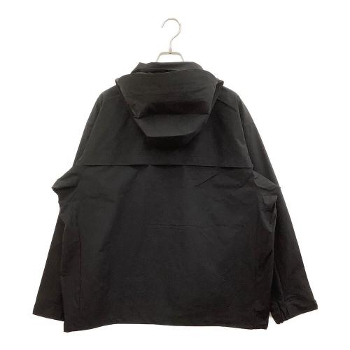 Abu Garcia (アブガルシア) フィッシングウェア メンズ SIZE L ブラック ウォーターレジスタント フィッシングアノラック