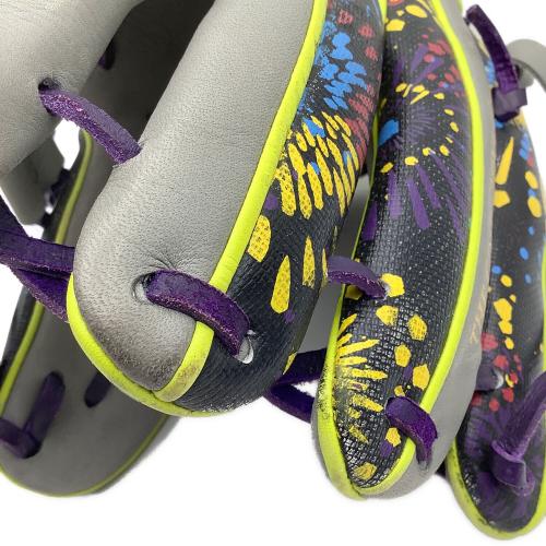 RAWLINGS (ローリングス) 軟式グローブ グレー×パープル 外野用 GR2FHGN62