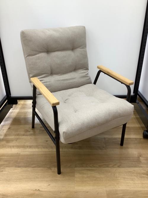 ニトリ 高座椅子 ナチュラル×ブラック JC-E02BE ファブリック