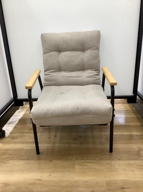 ニトリ 高座椅子 ナチュラル×ブラック JC-E02BE ファブリック