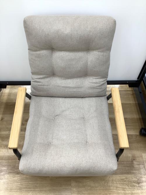 ニトリ 高座椅子 ナチュラル×ブラック JC-E02BE ファブリック