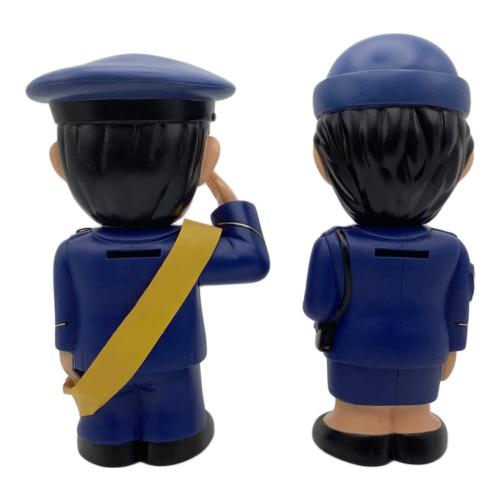 埼玉県警察 わたしたちの街のおまわりさん人形 貯金箱 本体のみ 1994年製 @
