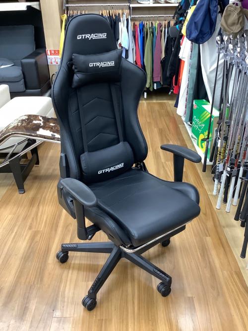 GTRACING (ジーティーレーシング) ゲーミングチェア ブラック 1人掛け GT901