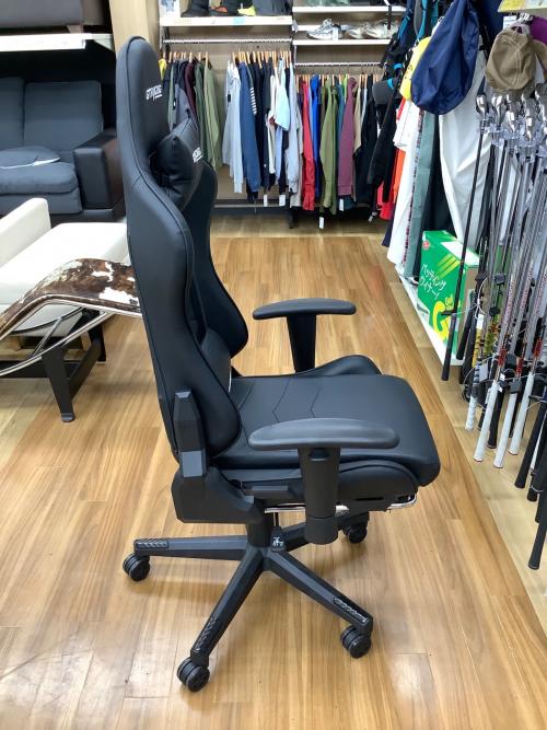 GTRACING (ジーティーレーシング) ゲーミングチェア ブラック 1人掛け GT901