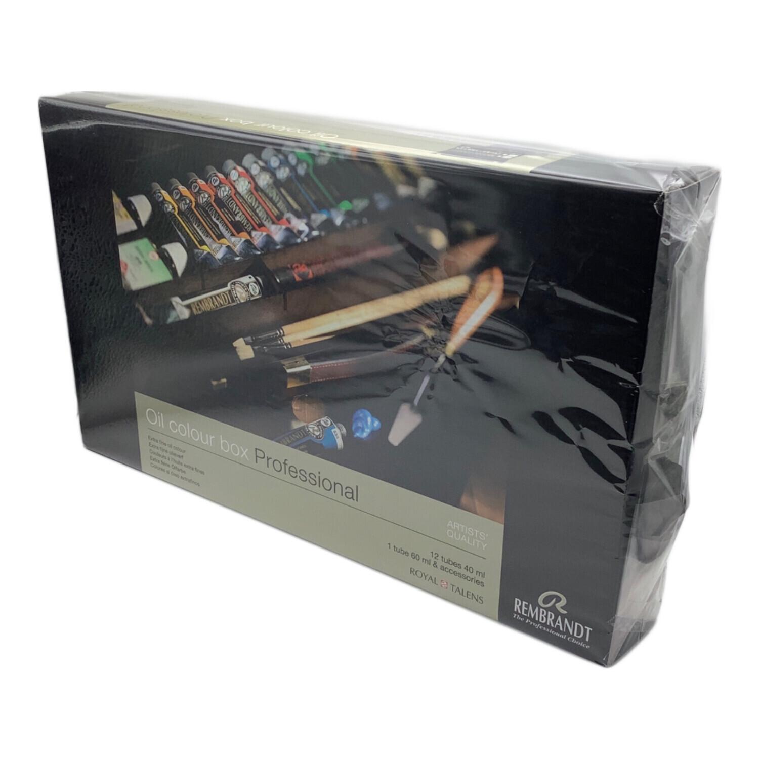 REMBRANDT (レンブラント) Oil colour box Professional 12色