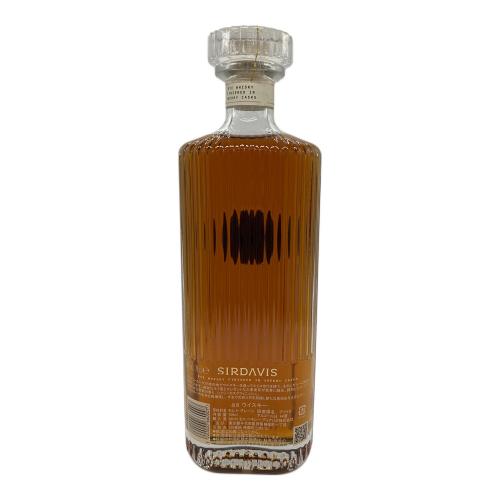 サーデイヴィス ウィスキー 700ml