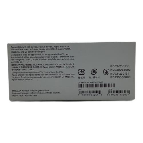 Apple (アップル) ワイヤレスイヤホン MTJV3J/A MagSafe充電ケース(USB-C) ケース:A2968 L:A3048 R:A3047