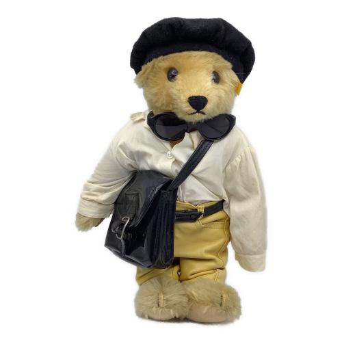 Steiff (シュタイフ) ヌイグルミ No.166 シャツ変色・金具サビ有 @ RALPH LAUREN ポロベア Racy Bear 027161