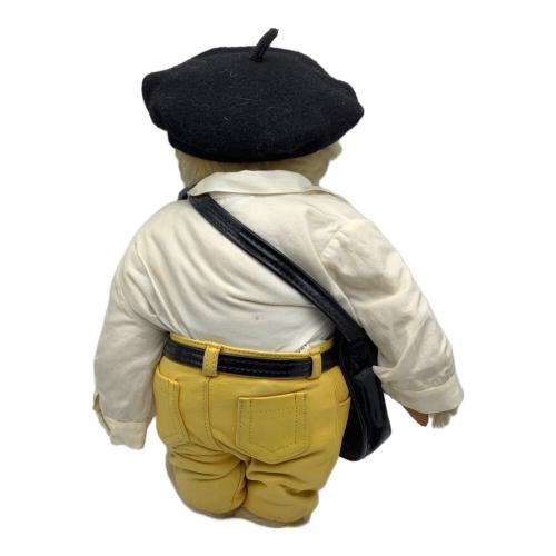 Steiff (シュタイフ) ヌイグルミ No.166 シャツ変色・金具サビ有 @ RALPH LAUREN ポロベア Racy Bear 027161