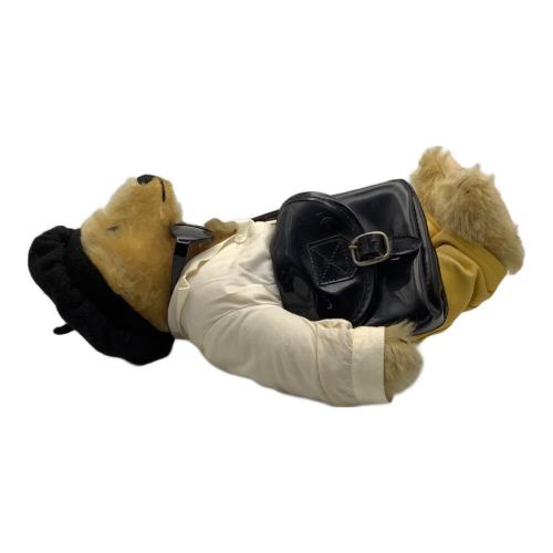 Steiff (シュタイフ) ヌイグルミ No.166 シャツ変色・金具サビ有 @ RALPH LAUREN ポロベア Racy Bear 027161