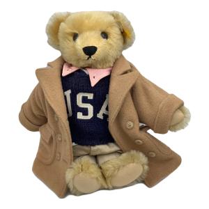 Steiff (シュタイフ) ヌイグルミ No.タグ欠品 @ POLO RALPH LAUREN ポロベア collegiate Bear 027154