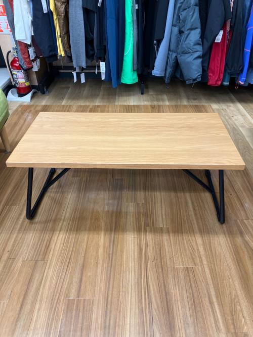無印良品 (ムジルシリョウヒン) 折りたたみローテーブル ブラウン