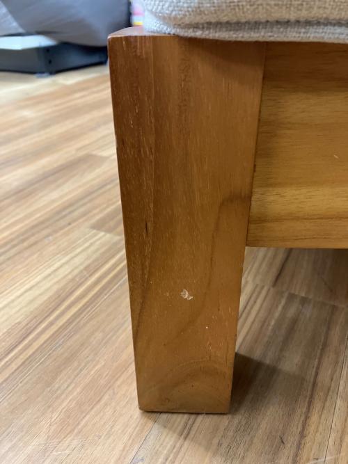 unico ウニコ　ヘスタ　 オットマン 美品 unico HESTA（ヘスタ）オットマン ブラウンミックス 極美品