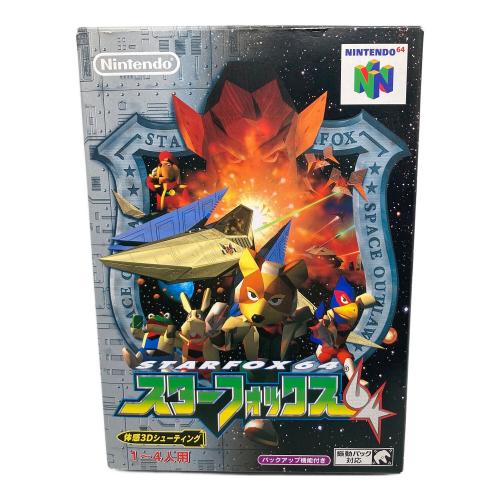 Nintendo (ニンテンドー) スターフォックス64(振動パック付き) Nintendo64用ソフト -