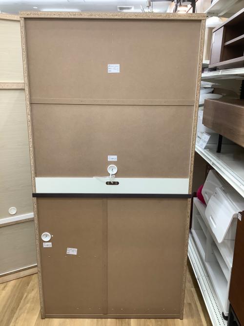 2枚扉レンジボード ナチュラル