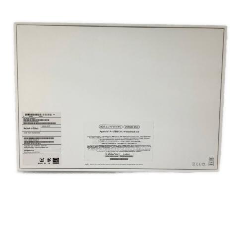 Apple (アップル) MacBook Air A2337 M1チップ 13.3インチ