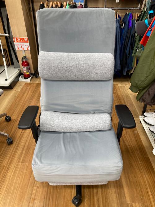 EastForce (イーストフォース) ゲーミングマットレスチェア グレー