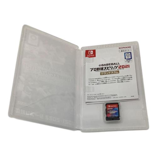 eBASEBALL プロ野球スピリッツ2021 グランドスラム/Switch/RL006J1/A 全年齢対象 Nintendo Switch用ソフト CERO A (全年齢対象)