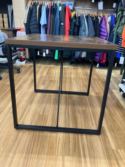 ニトリ ダイニング3点セット DT ステイン 70 ブラック×ブラウン