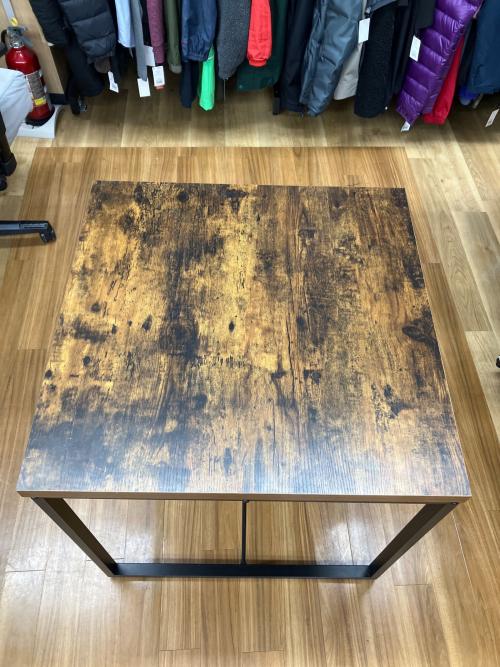 ニトリ ダイニング3点セット DT ステイン 70 ブラック×ブラウン