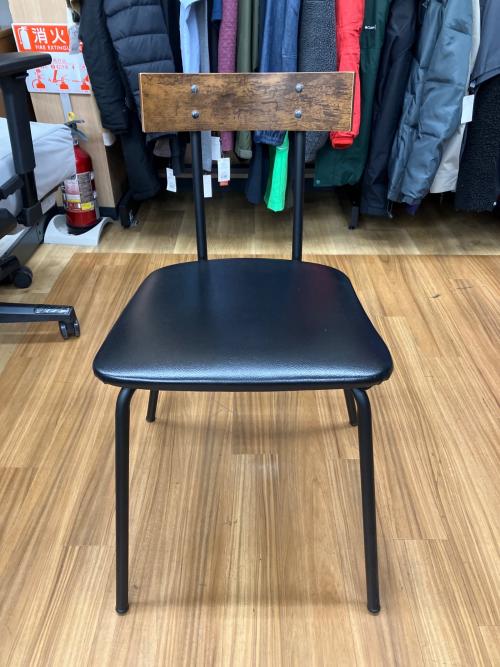 ニトリ ダイニング3点セット DT ステイン 70 ブラック×ブラウン