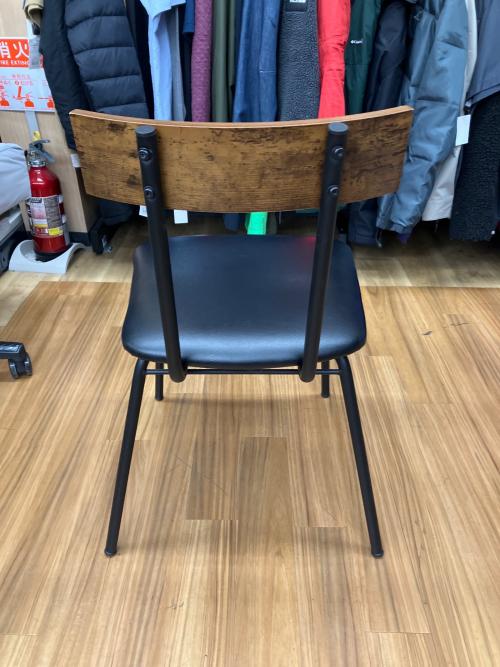 ニトリ ダイニング3点セット DT ステイン 70 ブラック×ブラウン