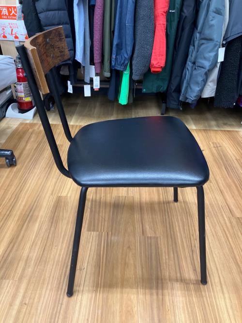 ニトリ ダイニング3点セット DT ステイン 70 ブラック×ブラウン