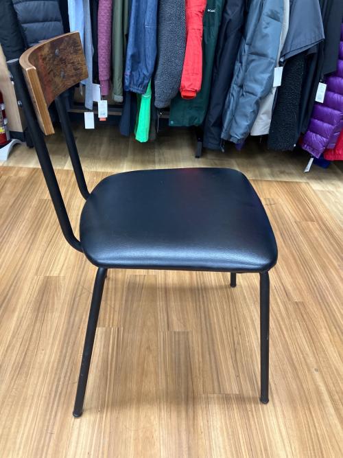 ニトリ ダイニング3点セット DT ステイン 70 ブラック×ブラウン