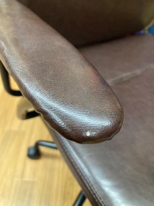 ニトリ デスクチェア Nシールド ブラウン