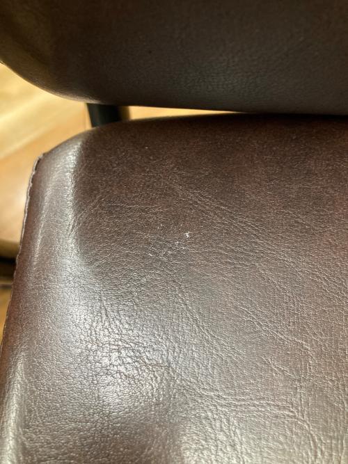 ニトリ デスクチェア Nシールド ブラウン