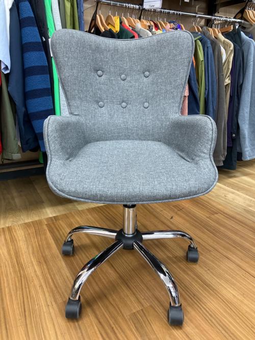 LOWYA (ロウヤ) ファブリックオフィスチェア グレー