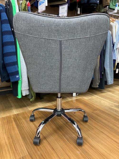 LOWYA (ロウヤ) ファブリックオフィスチェア グレー