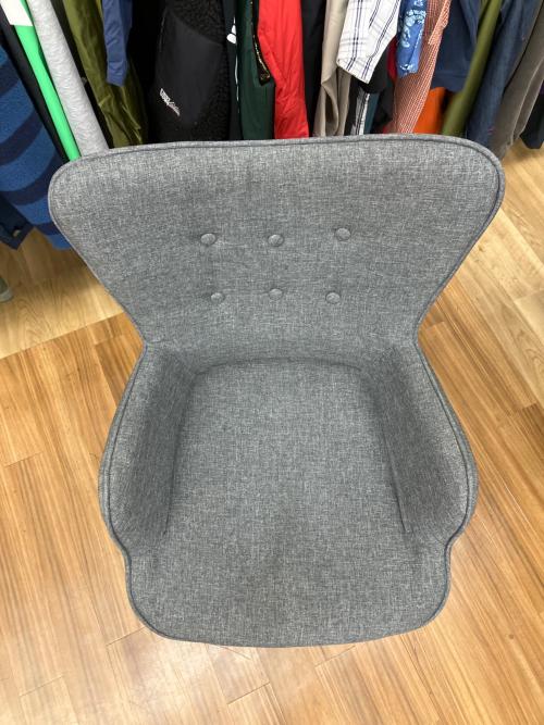 LOWYA (ロウヤ) ファブリックオフィスチェア グレー