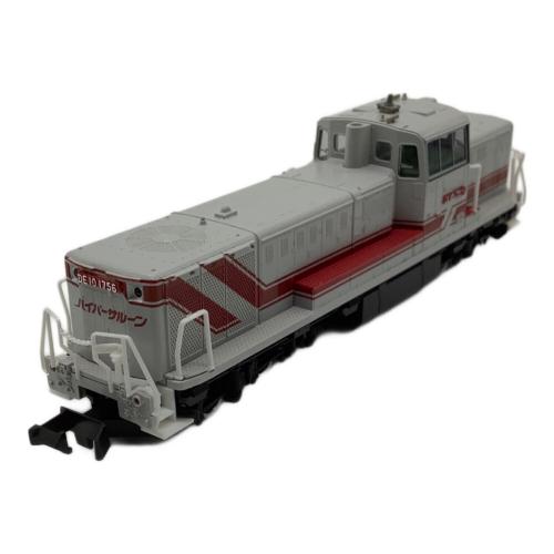 TOMIX (トミックス) JR DE10 1000型ディーゼル機関車(1756号機・ハイパーサルーン) Nゲージ 2238