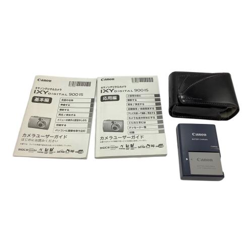 CANON (キャノン) デジタルカメラ IXY DIGITAL 900 IS 動作確認済み ※充電器接触不良(抑えがあれば充電出来ます)