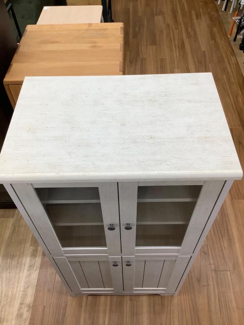 ニトリ キャビネット アイボリー リズバレーSLM1260B