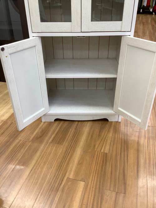 ニトリ キャビネット アイボリー リズバレーSLM1260B