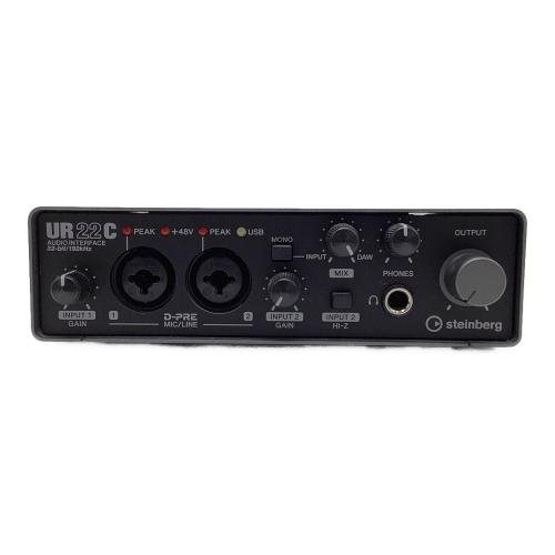 ikebeMUSIC オーディオインターフェース Steinberg UR22C