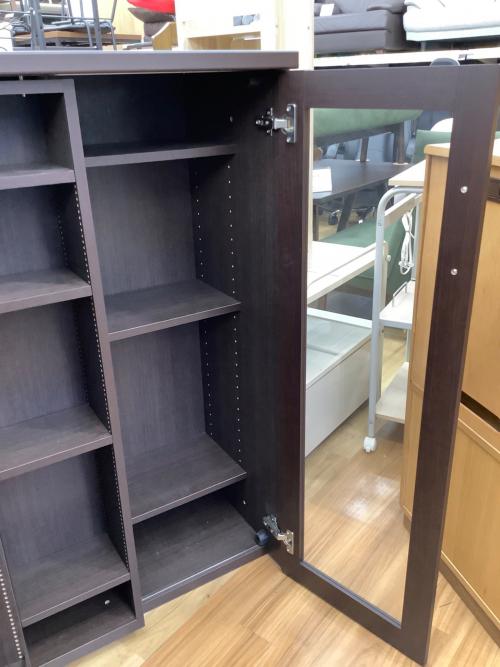 本棚  ブラウン NEWプラス スライド80M