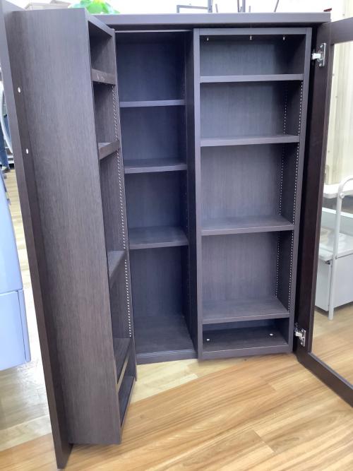 本棚  ブラウン NEWプラス スライド80M