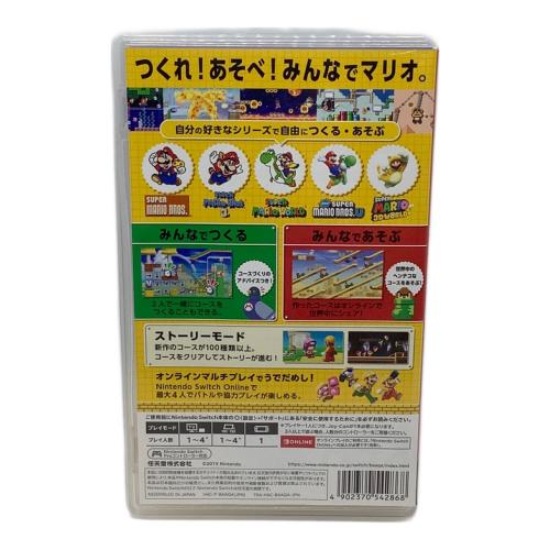 スーパーマリオメーカー2/Switch/HACPBAAQA/A 全年齢対象 Nintendo Switch用ソフト CERO A (全年齢対象)